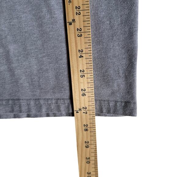 Guy Harvey Tuna Graphic Tee Medium UVX Cotton Gray Sport Fishing Shirt - Picture 6 of 6